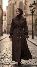Élégance intemporelle : manteau aysima