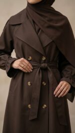 Élégance intemporelle : manteau aysima