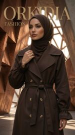 Élégance intemporelle : manteau aysima