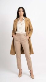 l'intemporel marron : trench coat d'exception