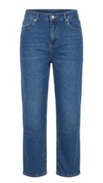 Pantalon Jean Bleu Foncé – Élégance Intemporelle et Coupe Droite