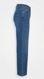 Pantalon Jean Bleu Foncé – Élégance Intemporelle et Coupe Droite