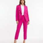 Ensemble Tailleur 3 Pièces Fuchsia