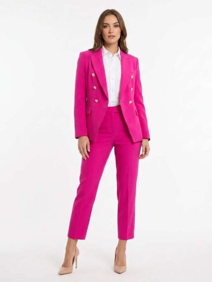 Ensemble Tailleur 3 Pièces Fuchsia
