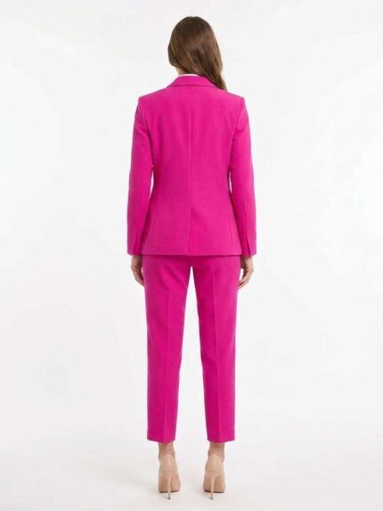 Ensemble Tailleur 3 Pièces Fuchsia