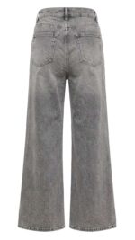 Pantalon Jean Gris – Coupe Droite et Style Urbain Moderne