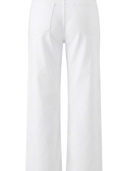 Pantalon Jean Blanc – Coupe Droite et Élégance Lumineuse