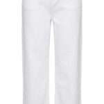 Pantalon Jean Blanc – Coupe Droite et Élégance Lumineuse