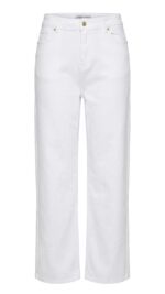 Pantalon Jean Blanc – Coupe Droite et Élégance Lumineuse