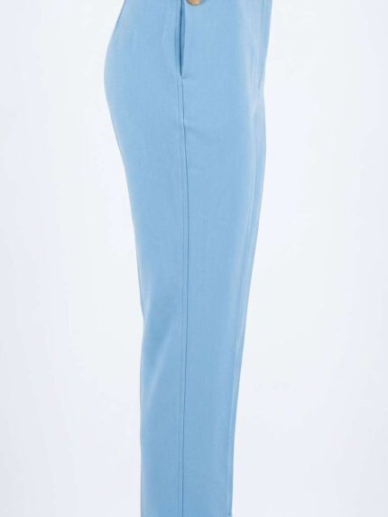 Pantalon Bleu Ciel – Élégance Fluide et Confort Absolu