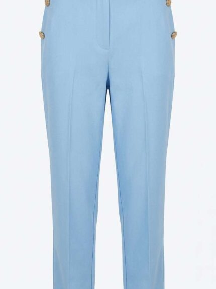 Pantalon Bleu Ciel – Élégance Fluide et Confort Absolu
