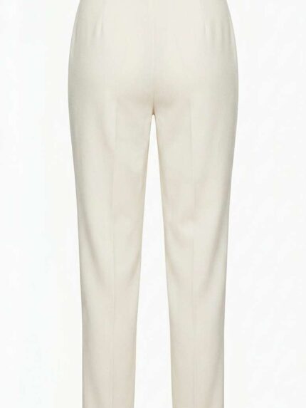 Pantalon Blanc Classique – L'Élégance Épurée et Structurée