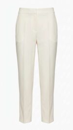 Pantalon Blanc Classique – L'Élégance Épurée et Structurée