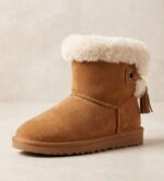 Bottines en Daim Taupe – Élégance Féminine et Effet Plissé