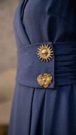 Robe Longue Bleu – Élégance Modest Fashion et Charme Majestueux