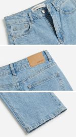 Jean Large Bleu Clair – Coupe Wide-Leg et Allure Rétro-Chic