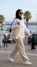 Chemise Blanche à Volants – L'Élégance Romantique et Intemporelle