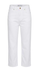 Jean Blanc Large – Coupe Wide-Leg et Style Moderne