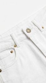 Jean Blanc Large – Coupe Wide-Leg et Style Moderne