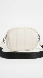 Sac Bandoulière Blanc – Design Urbain avec Mini Pochette Intégrée