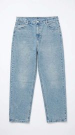 Jean Mom Bleu Clair – L'Esprit Vintage et Confort Absolu
