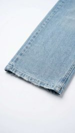 Jean Mom Bleu Clair – L'Esprit Vintage et Confort Absolu