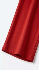 Pantalon Fluide Rouge – Confort Aérien et Couleur Vibrante