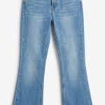 Jean Flare Taille Haute – Allure Rétro-Chic et Fabrication Marocaine