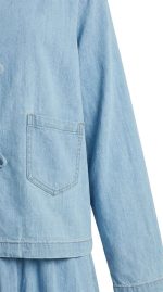 Ensemble Jupe Denim Deux Pièces – Charme Décontracté et Esprit Bohème