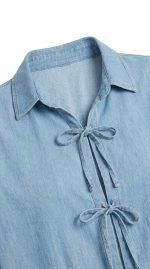 Ensemble Jupe Denim Deux Pièces – Charme Décontracté et Esprit Bohème