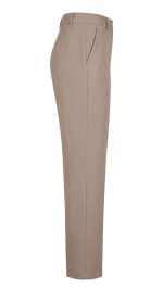 Pantalon Beige avec Ceinture – Élégance Neutre et Coupe Structurée