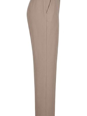 Pantalon Beige avec Ceinture – Élégance Neutre et Coupe Structurée