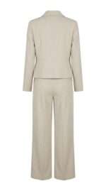 Ensemble Tailleur 3 Pièces Beige – L'Élégance Absolue et Chic Intemporel