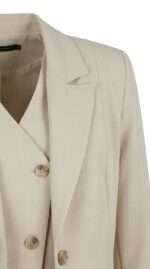 Ensemble Tailleur 3 Pièces Beige – L'Élégance Absolue et Chic Intemporel