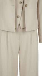 Ensemble Tailleur 3 Pièces Beige – L'Élégance Absolue et Chic Intemporel