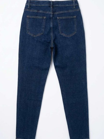 Jean Droit Bleu Foncé