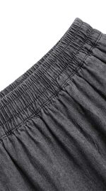 Ensemble Jupe Denim Gris Deux Pièces – Élégance Décontractée et Esprit Bohème
