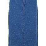 Jupe en Jean Longue à Strass – L'Atout Glamour de vos Ensembles