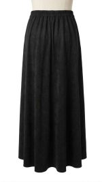 Jupe Longue Noire Fluide – L'Essentiel Élégant pour vos Ensembles