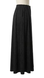 Jupe Longue Noire Fluide – L'Essentiel Élégant pour vos Ensembles