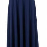 Jupe Longue Bleu Marine Ceinturée – L'Élégance Intemporelle pour vos Ensembles