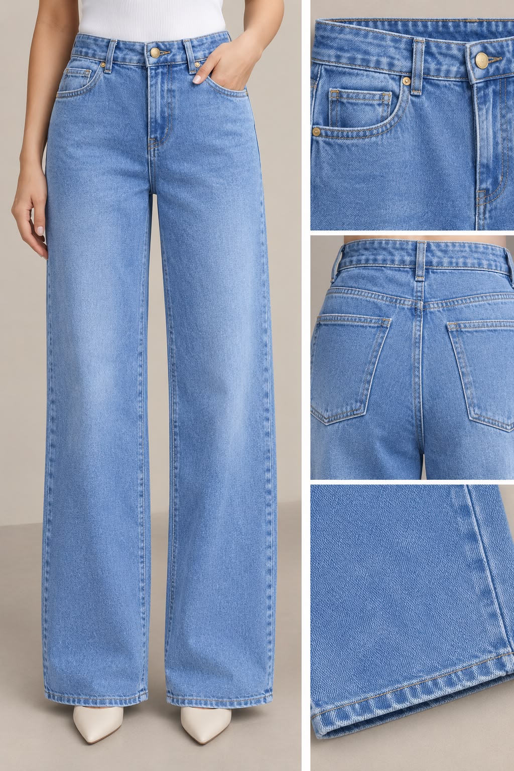 WhatsApp Image 2026-10-22 at 17.52.18 Jeans Vintage Coupe Authentique – Image 1