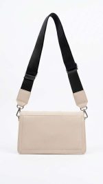 Sac Bandoulière Écru – Style Minimaliste et Sangle Large