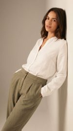 Pantalon Kaki Décontracté – Confort Léger et Allure Naturelle