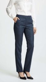 Élégance Intemporelle : Pantalon Classique Bleu Marine – Image 4