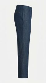 Élégance Intemporelle : Pantalon Classique Bleu Marine – Image 3