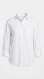 Chemise Blanche Classique : Élégance Intemporelle pour Femme