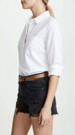 Chemise Blanche Classique : Élégance Intemporelle pour Femme – Image 3