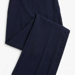 Élégance Structurée : Pantalon Noir Ceinture Marquée