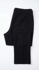 Pantalon Noir Élégant - Basique Incontournable pour Femme